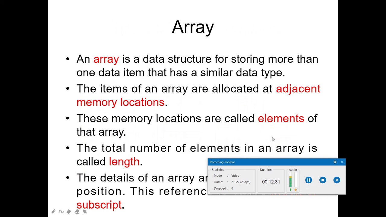 Introduction to data structure part 1 - YouTube