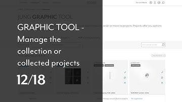 GRAPHIC TOOL: Manage the collection or collected projects