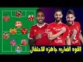 تشكيل الاهلي المتوقع لمباراه الزمالك في السوبر المصري ( قائمه الاهلي ) عوده رمضان ومفاجات ناريه