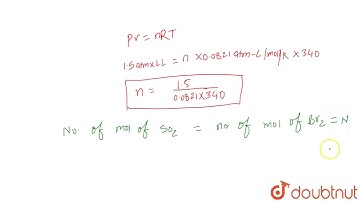 Two flasks A and B of 1 L capacity each contain `SO_(2)` and `Br_(2)` gases respectively