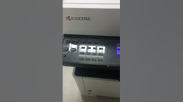 How to scan in share folder Kyocera Printer