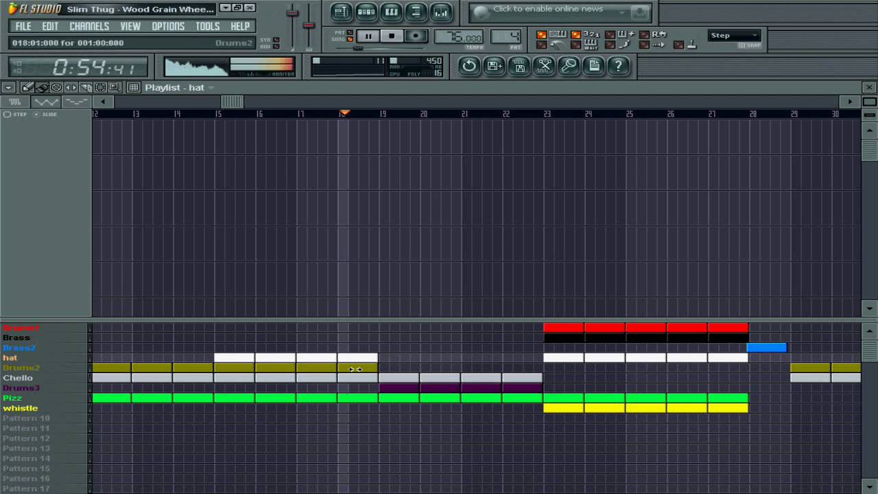 Slim thug wood grain wheel(Fl Studio Remake)bye RuthlessBeatz YouTube