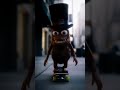 Couthbert Goes to the City #fyp #couthbert #shorts #youtubeshorts #watchhistory #alien #skateboard