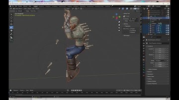 Medieval Parkour - Game Development - 20 -  2 of 9 - Blender - Unity - Scale Wall - Ceiling Hang