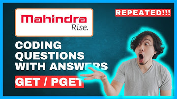 Today😎 | Mahindra Rise Assessment 2025 || Mahindra Rise Coding Questions 2025