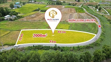 ĐẤT CẦN GIUỘC - 2000M MẶT TIỀN ĐƯỜNG LƯƠNG VĂN TIÊN - 0707.223.363