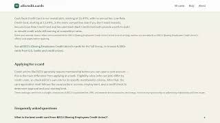 Best BECU Credit Card (2026) — Compared & Explained