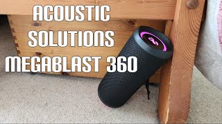 Acoustic Solutions Megablast 360 Review and Sound test