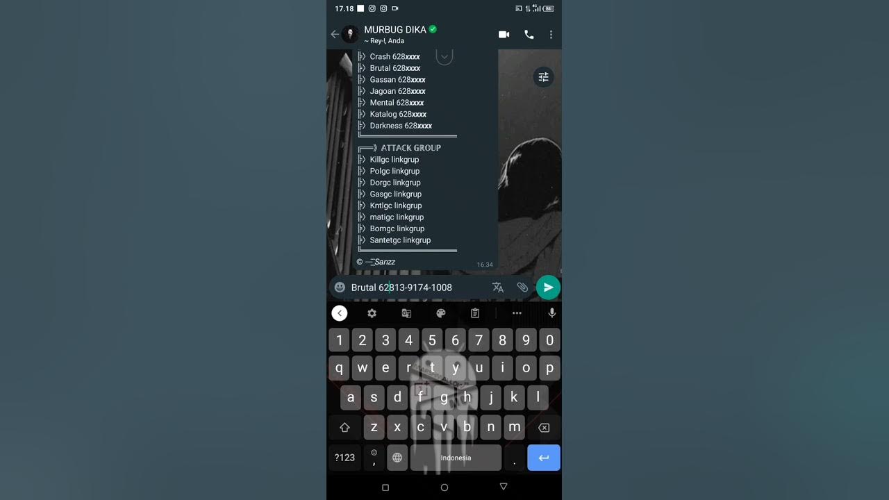 TERBARU 2023 || CARA BUG,IN WA ORNG SAMPEK MAMPUS!!, GK BISA BUKA WA