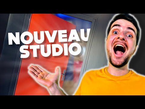 MON NOUVEAU STUDIO 😲 (le plus beau de youtube en toute objectivité)