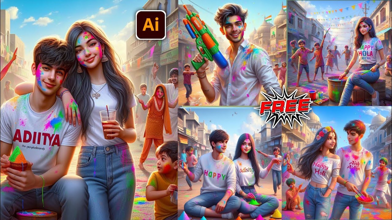 How To Create 3D Ai Holi Girl And Boy Name Image Holi Name Photo how-to-create-3d-ai-holi-girl-and-boy-name-image-holi-name-photo