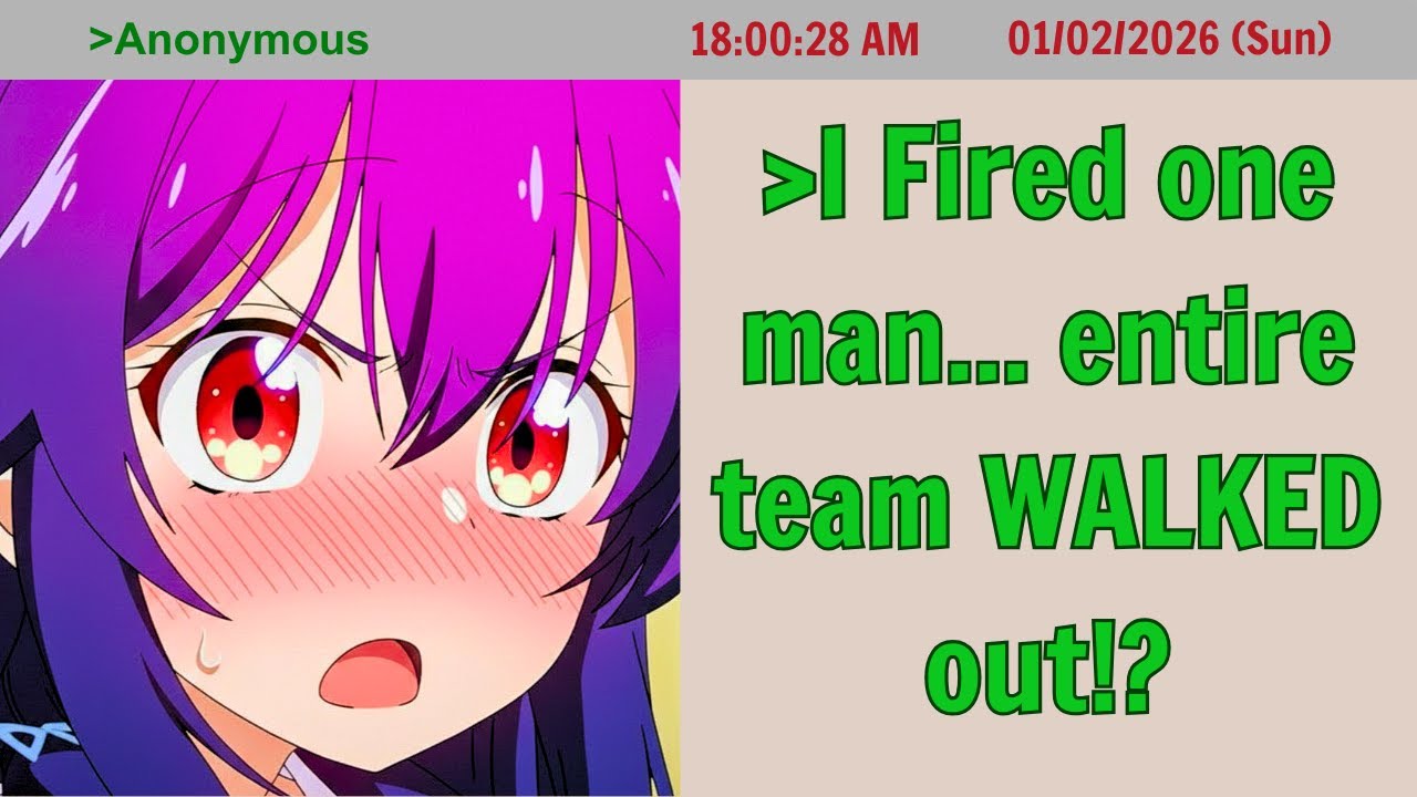 Feminist HR Fires 'Emotionless' Male Worker, Department Collapses in Solidarity