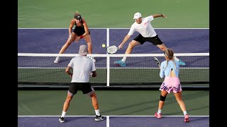 2021 Margaritaville USA Pickleball National Championships - Pro Mixed Doubles Bronze Medal Match screenshot 5