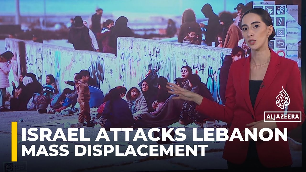 إسرائيل تشن هجمات على لبنان: نزوح جماعي وسط تصاعد الغارات