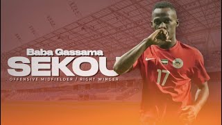 Sekou Baba Gassama Al Bataeh Club Offensive Midfielder Right Winger NEW Highlights