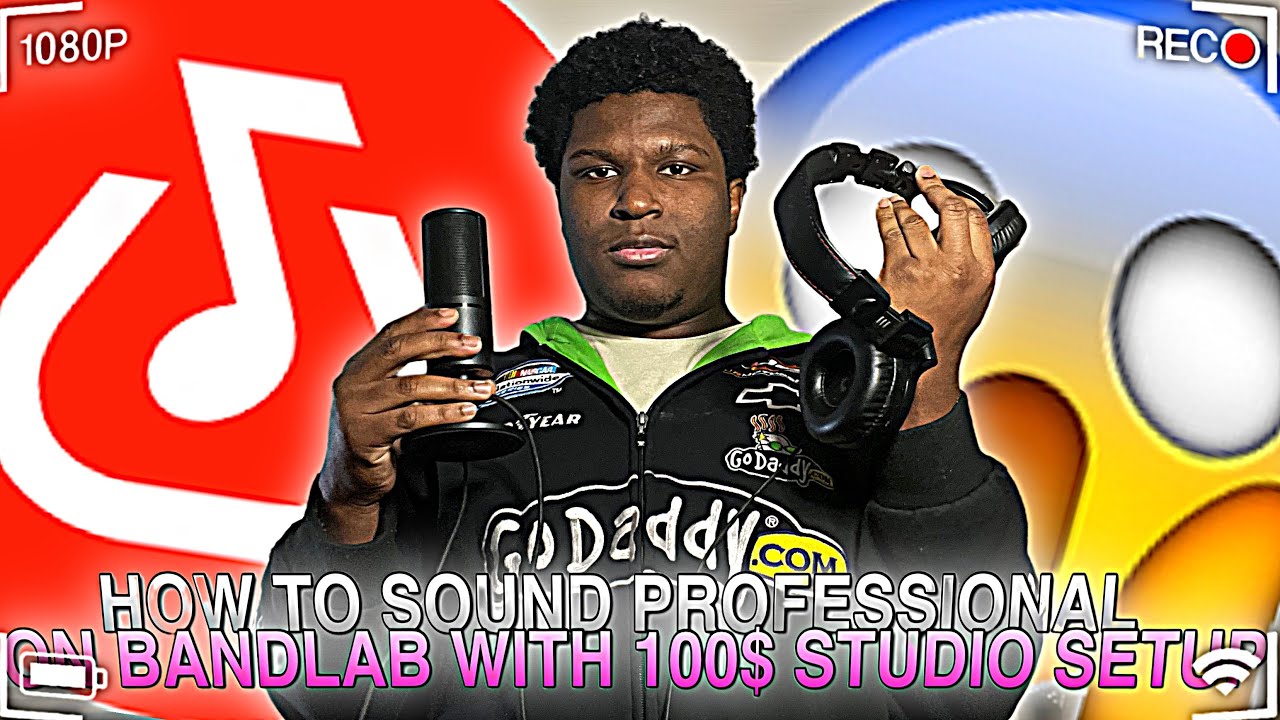 HOW TO SOUND PROFESSIONAL ON BANDLAB WITH 100$ STUDIO SETUP! - YouTube