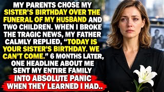 My Parents Chose My Sister’s Birthday Over My Family’s Funeral… 6 Months Later, They Panicked