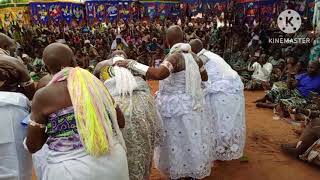 LA CÉRÉMONIE Gnidji-yiyi du temple ZOMANDONOU à ABOMEY