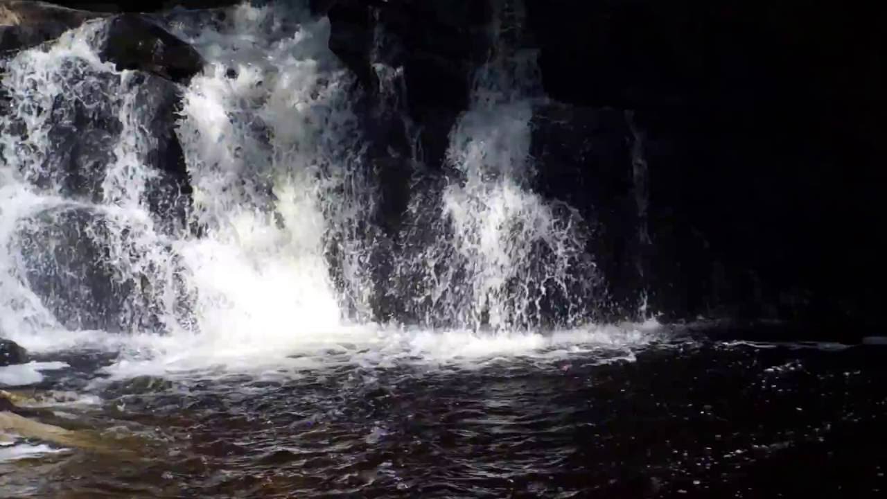 unnamed waterfall on Seguin River