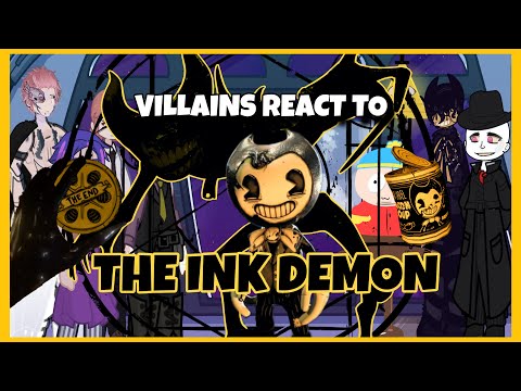 FANDOMS REACT TO BENDY AND THE INK MACHINE #subscribetomychannel #batim #fandomsreact 