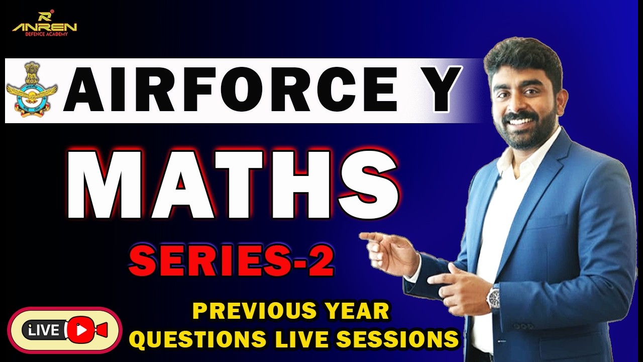 2026 ARIFORCE Y // MATHS PREVIOUS YEAR QUESTIONS SERIES 2