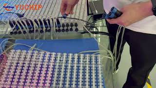 2 In 1 Power Signal Led Mesh Design? Fewer Control Boxes, Better Transparency