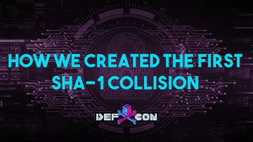How we created the first SHA-1 collision and what it means for hash security - Defcon 25