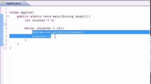 Java Video Tutorial Part 13 |  While Loop