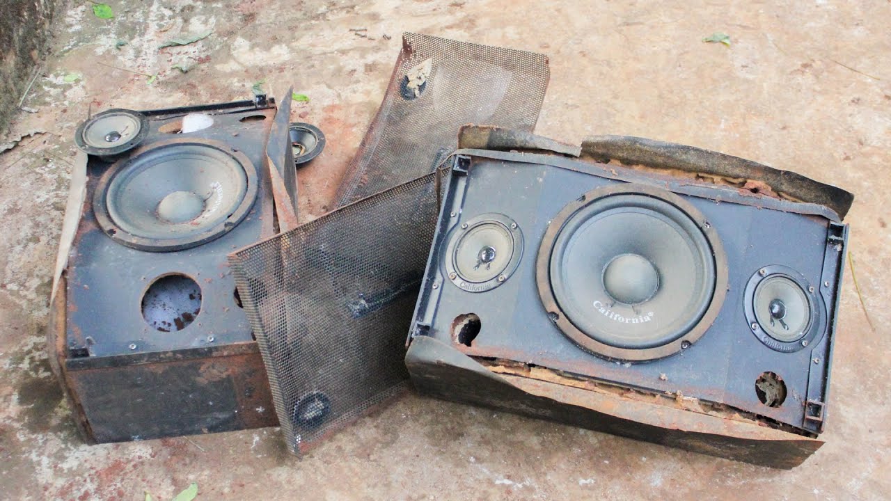 Nhặt được 2 Thùng Loa Cũ ! cái kết bất ngờ bên trong... | Restoration