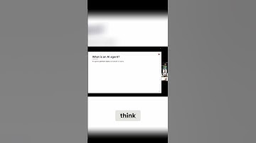 What Are AI Agents? Simple AI Agent Explanation in 60 Seconds! #deeperlearning