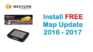 NAVIGON install free MAP update 2016 on GPS device - YouTube