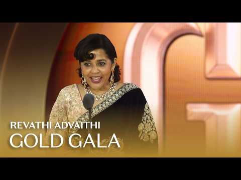 Revathi Advaithi Receives the Forbes Gold Award | Gold Gala 2026