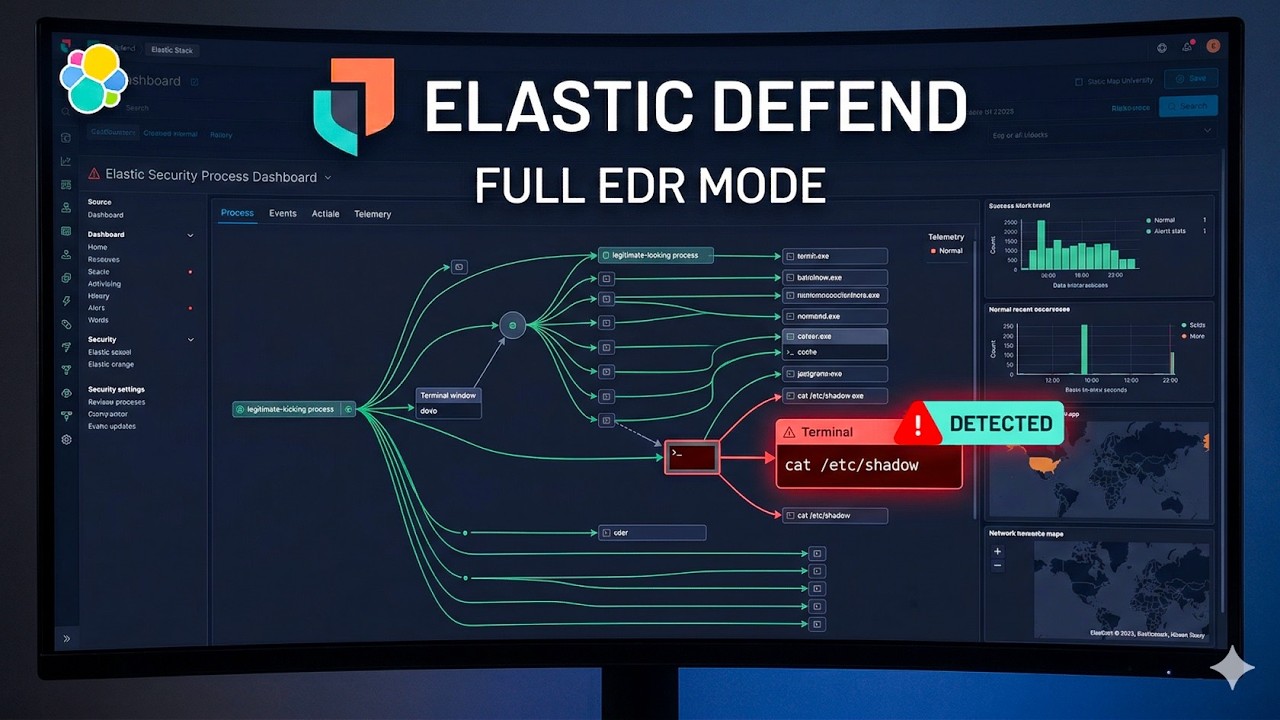 How to Use Elastic Defend EDR to Detect Cyber Attacks: Full TryHackMe Walkthrough