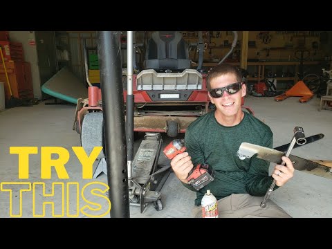 How I Removed a Stuck Lawn Mower Blades After Multiple Failures