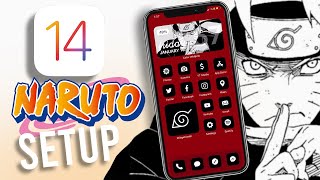 Ios 14 Home Screen Ideas - Naruto Setup