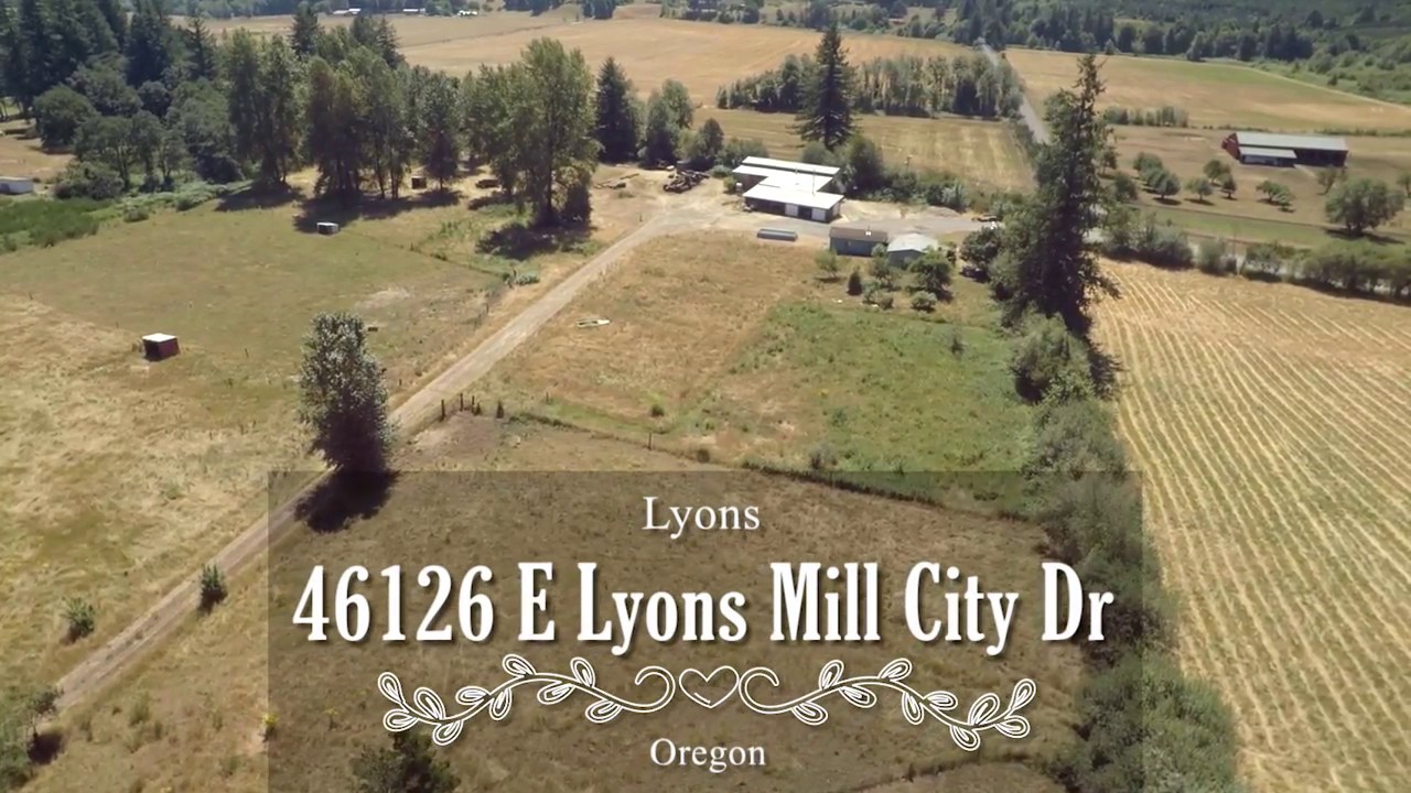 46126 E Lyons Mill City Dr Lyons Oregon BL V YouTube
