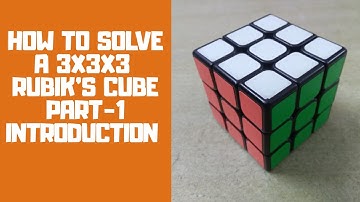How to solve 3x3x3 Rubik