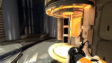Portal 2 Co Op Walkthrough [ Course 1 Level 3 ]