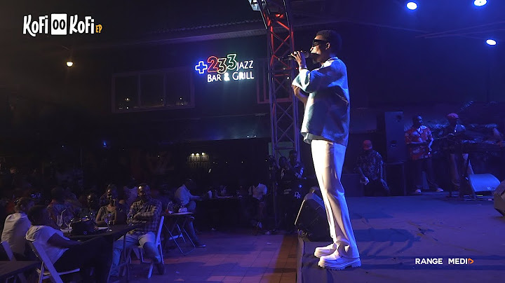 Kofi Kinaata - Kofi OO Kofi EP Concert [Part 2]
