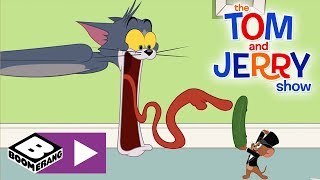 The Tom and Jerry Show | Cats vs Cucumbers | Boomerang UK screenshot 5