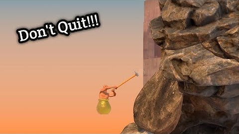 Orange hell unstoppable getting over it challenge