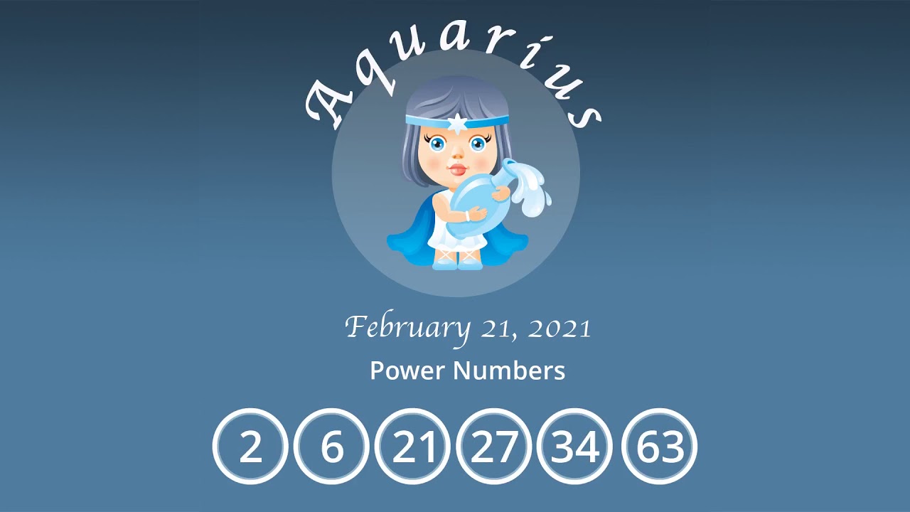 Aquarius horoscope for February 21, 2021