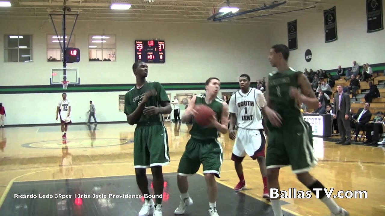 Ricardo Ledo 39 points; Last High School Basketball game Providence