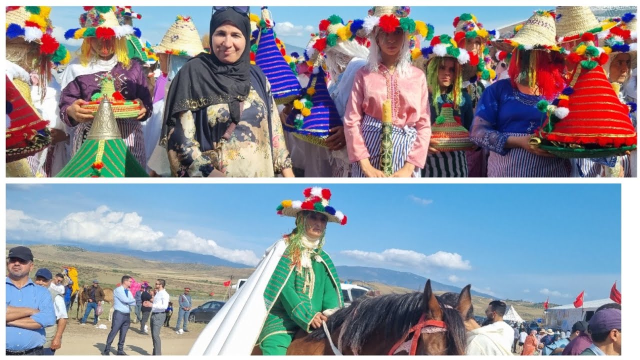 المهرجان الدولي لفروسية ماطا بإقليم العرائش لرباع د عياشة بمنطقة بني عروس 2023 🐎🐎🐎💃💃