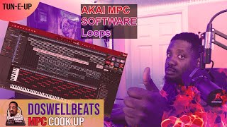 Mpc Software hip hop producing a beat with loops | tutorial