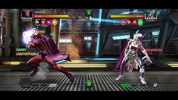 Magneto vs encroaching stun