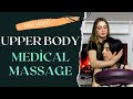 Asmr lady gamze massage i upper body medical massage
