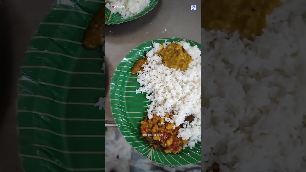 Simhachalam Temple Prasadam || Free Temple Food 