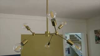 Fun Funky Sputnik Chandelier  Found On Amazon