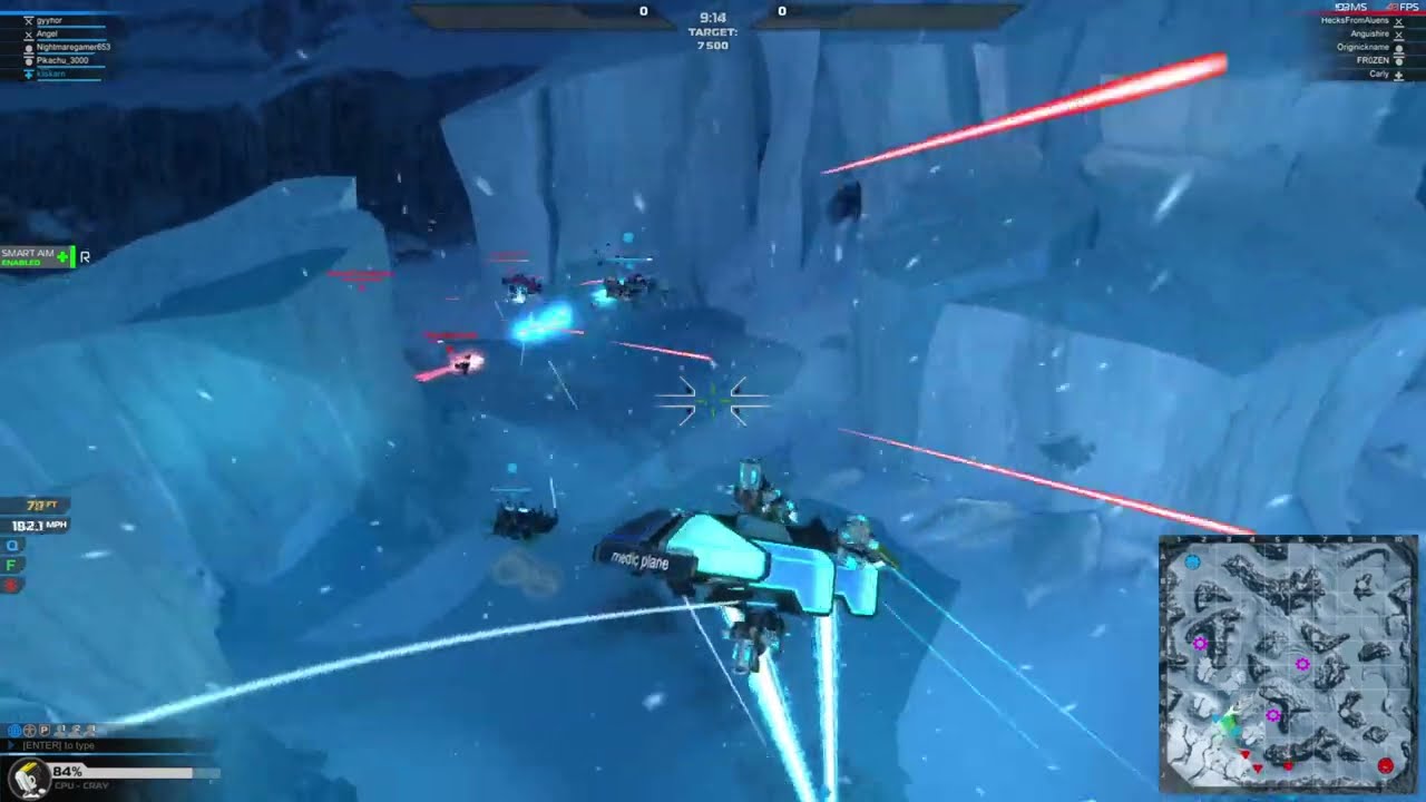 Robocraft RC15 - medic plane gameplay #7